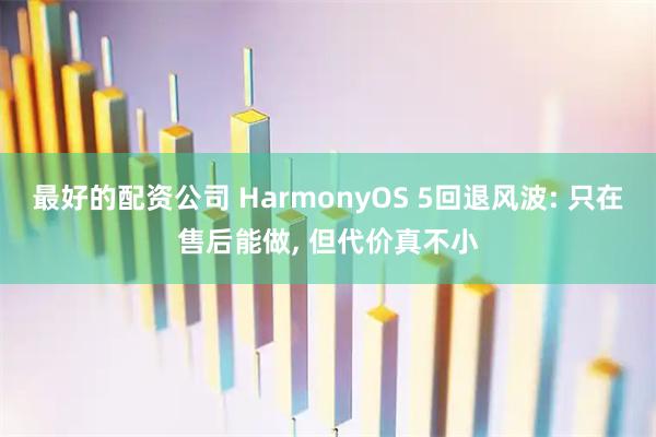 最好的配资公司 HarmonyOS 5回退风波: 只在售后能做, 但代价真不小